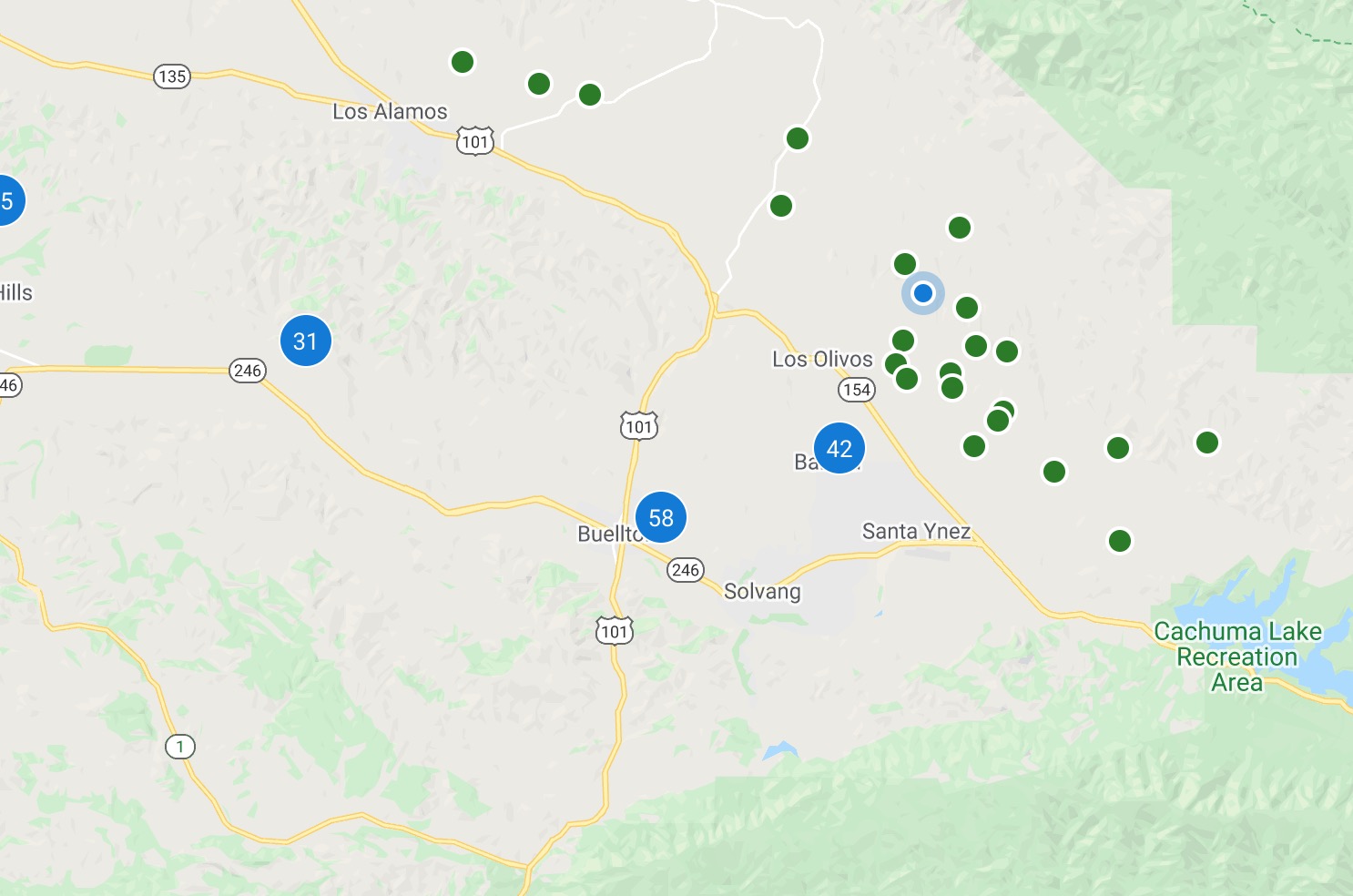 Santa Ynez Valley Listings Search